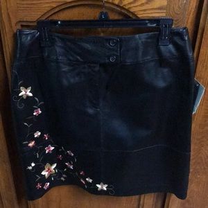 Alfani Leather Skirt